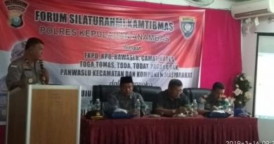 Forum Silaturahmi Kamtyibmas Anambas
