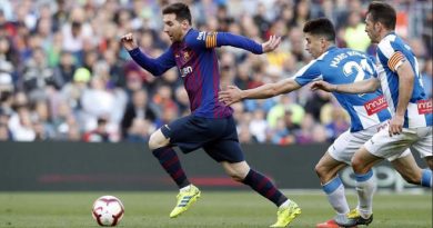Messi dalam sebuah pertandingan
