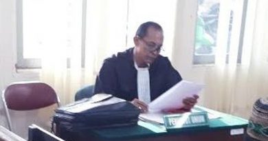 Jaksa yang menangani sidang Caleg PSI Kota Tanjungpinang