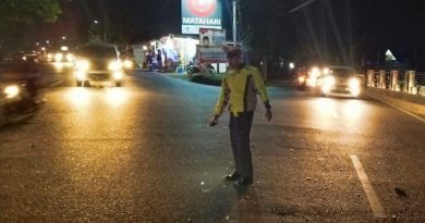 Kecelakaan motor di depan RRI Tanjungpinang