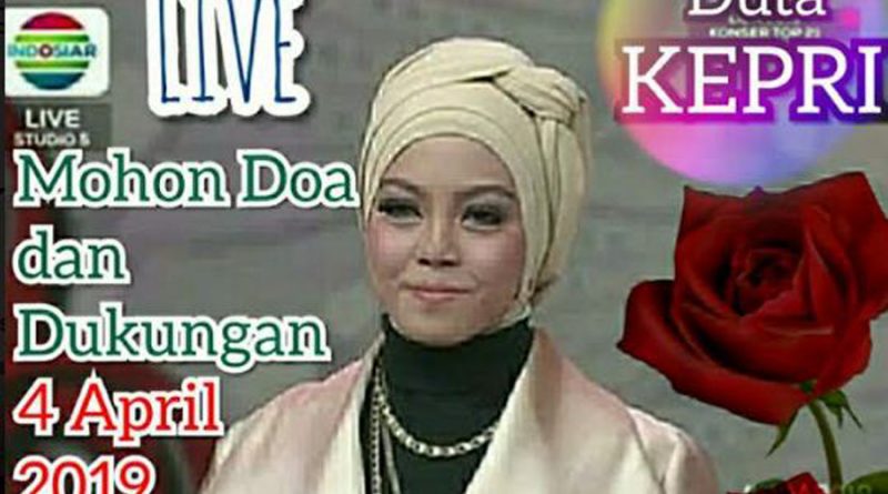 Rizky Fitriyani alias Kiki, duta dangdut Kepri di LIDA Indosia 2019