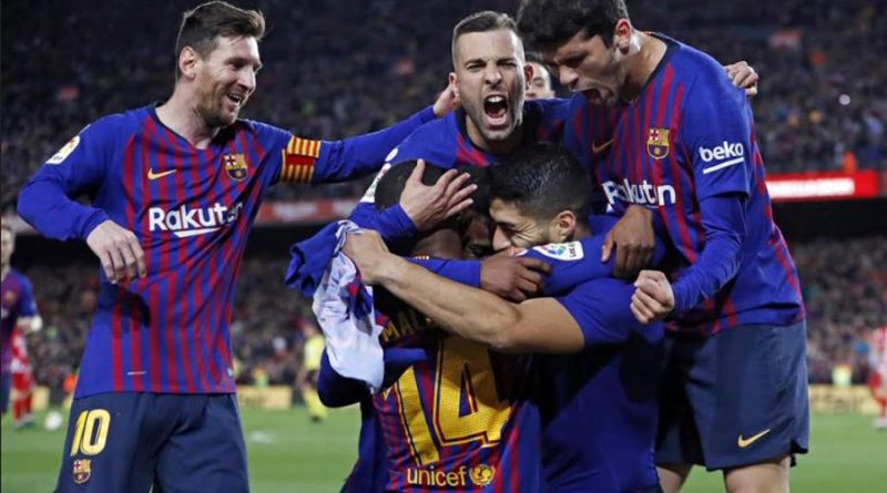 Messi dan Suarez dekatkan Barcelona Juara La Liga