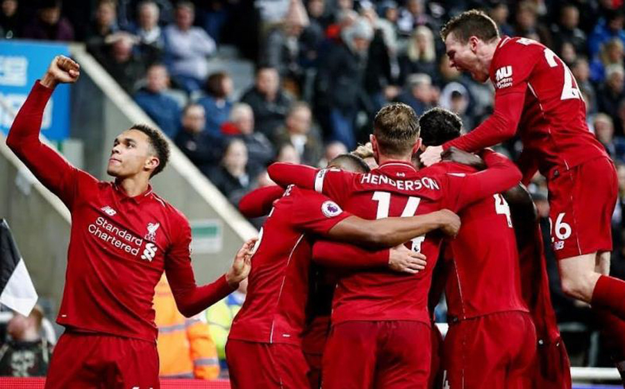pemain Liverpool gembira melangkah ke final Liga Champions 2019-2