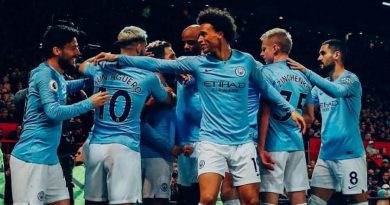 Pemain Mancesher City berjuang keras di klasemen liga inggris terbaru 2019