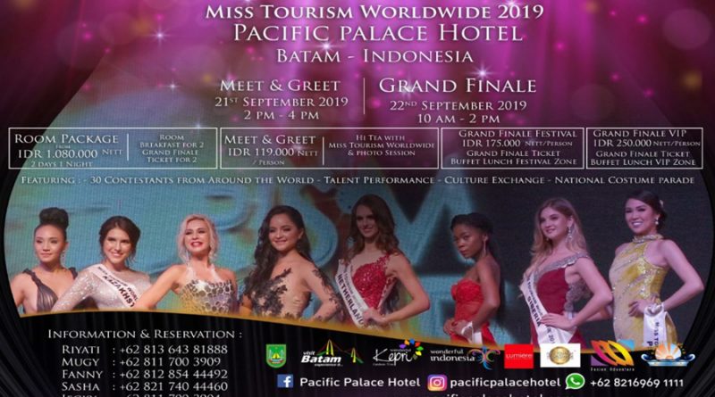 Info Miss Tourism Worldwide 2019 di Kota Batam