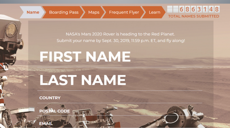 Tiket gratis terbang ke Mars oleh NASA