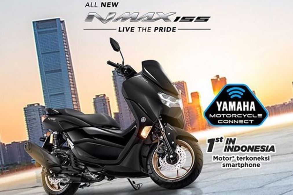 Yamaha NMAX  2020  Terkoneksi ke Smartphone