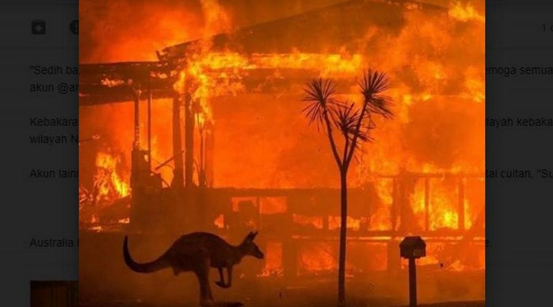 australia kebakaran