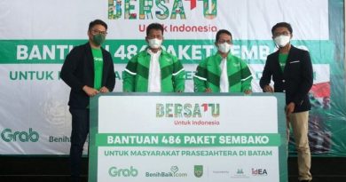 grab indonesia bagi sembako batam