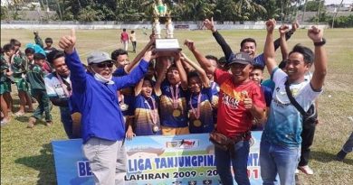 Kantongi 22 Poin, Bina Bintang Muda Kepri Juara Liga Tanjungpinang Bintan 2022