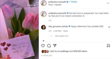Heboh! Reza Rahadian Kasih Bunga ke Prilly di Har Valentine
