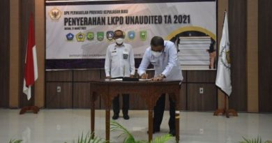 Pemkab Karimun Serahkan LKPD Tahun 2021 ke BPK RI 1