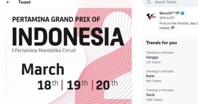 jadwal motogp mandalika indonesia