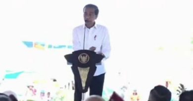 presiden jokowi membuka gtra summit 08jh766