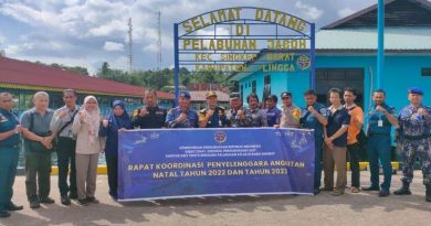 KPP Dabo Singkep Gelar Rakor dan Uji Petik Angkutan Sambut Nataru 2023
