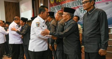 Gubernur Kepulauan Riau H. Ansar Ahmad menghadiri acara Pelantikan dan Pengukuhan Pengurus Forum Kerukunan Umat Beragama (FKUB) Kabupaten Karimun periode 2022-2027