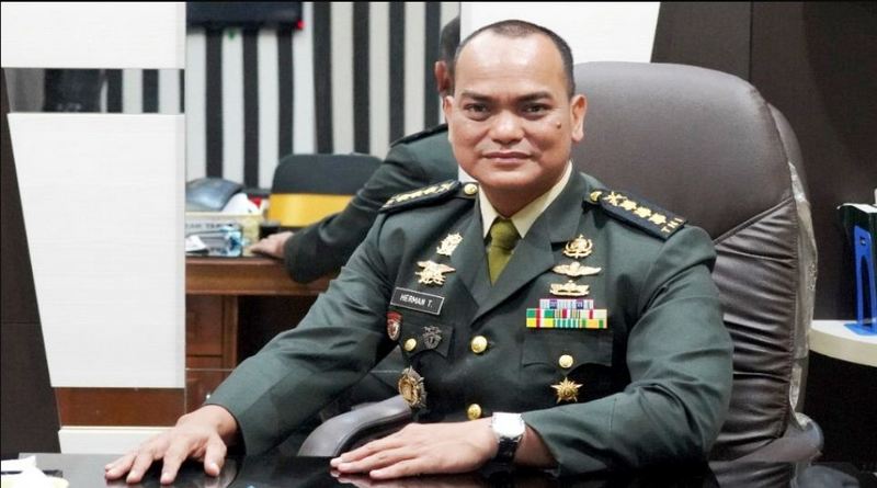 Kapendam XVII Cenderawasih Kolonel Kav Herman Taryaman