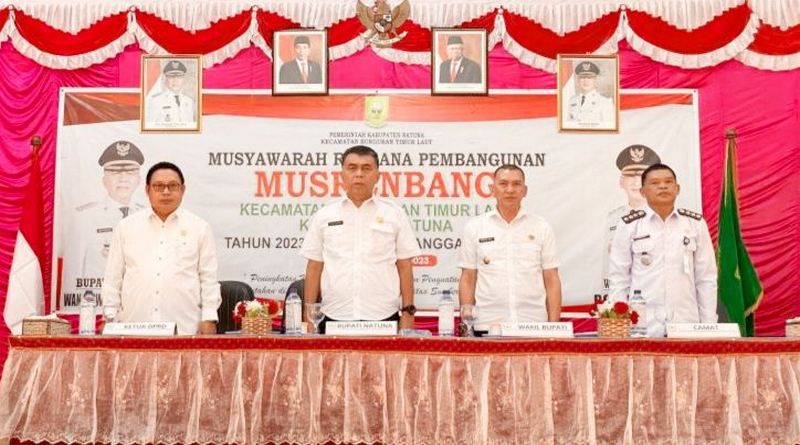 Ketua DPRD Natuna Hadiri Musrenbang Kecamatan Bunguran Timur 1