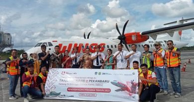 penerbangan perdana wings air pinang pekanbaru 9thjh