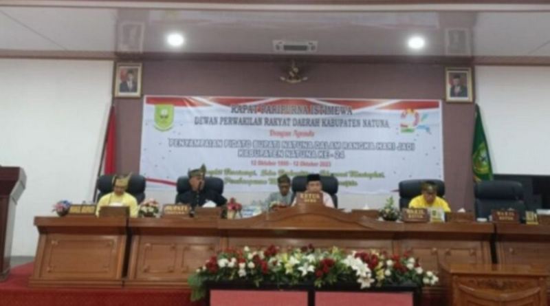 DPRD Kabupaten Natuna Gelar Rapat Paripurna Peringati HUT ke 24 Tahun Kabupaten Natuna 0989880