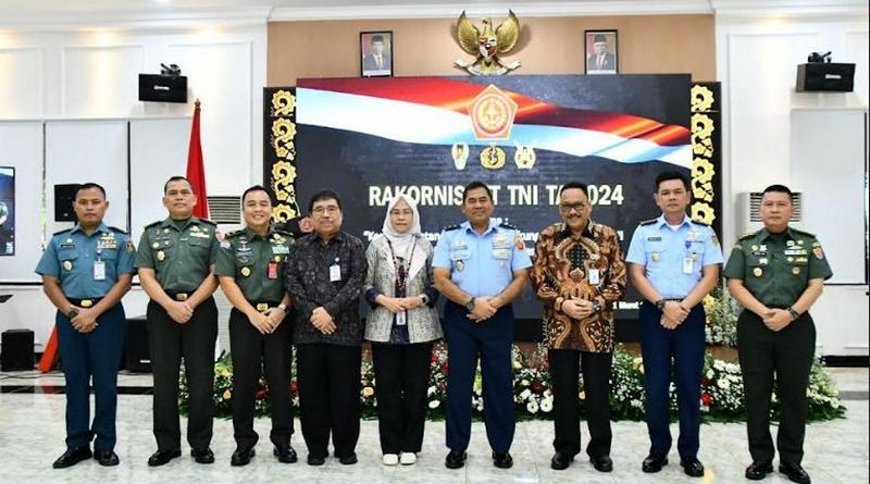 Aspers Panglima TNI Buka Rakornisset TNI Tahun 2024 jhlk