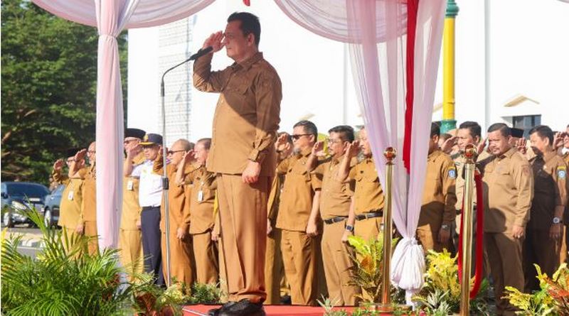 Gubernur Kepri Pimpin Apel Perdana Pasca Libur Idul Fitri, Tekankan Pelayanan Publik Terjamin tykl