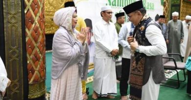 Hadiri Halalbihalal di Kijang, Dewi Ansar Tekankan Pentingnya Nilai-Nilai Keagamaan dan Kemanusiaan ghhkjk