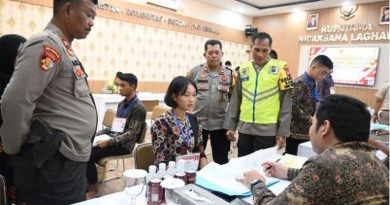 Polresta Tanjungpinang Periksa Awal Administrasi Penerimaan Akpol TA 2024 fhuio